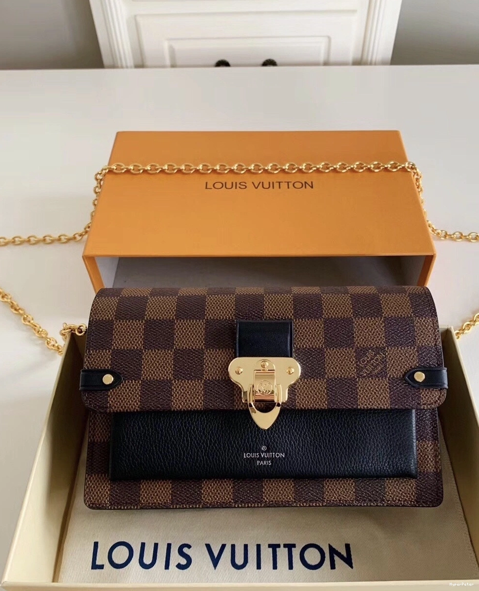 CHAIN VAVIN LOUIS WALLET VUITTON 0807